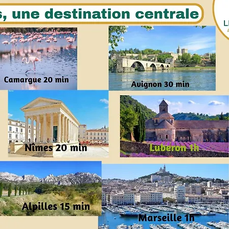 Holiday home Palmeira, Piscine - Parking - Clim Arles
